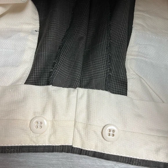 Jos A Bank Signature Olive Plaid Suit 40R